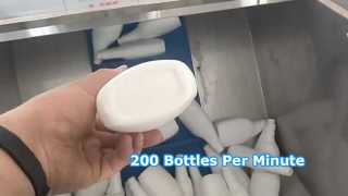 Plastic Bottle Unscrambler Machine 200 BPM