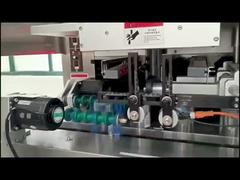 PET ROUND BOTTLE WITH HOT AIR SLEEVE SHRINKING MACHINE WITH BUSHERING SLEEVE FUNCTION