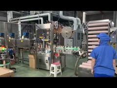 View Yogurt Cup Hot Air funance Sleeve Shrinking Machine NC-100 Demo