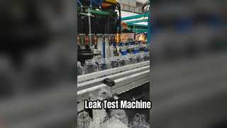 leak tester  link with blowing machine and uv printing ,for online testing