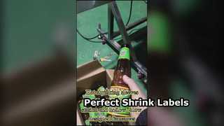 Shrink Sleeve Labeling Machine For Bottles Cans